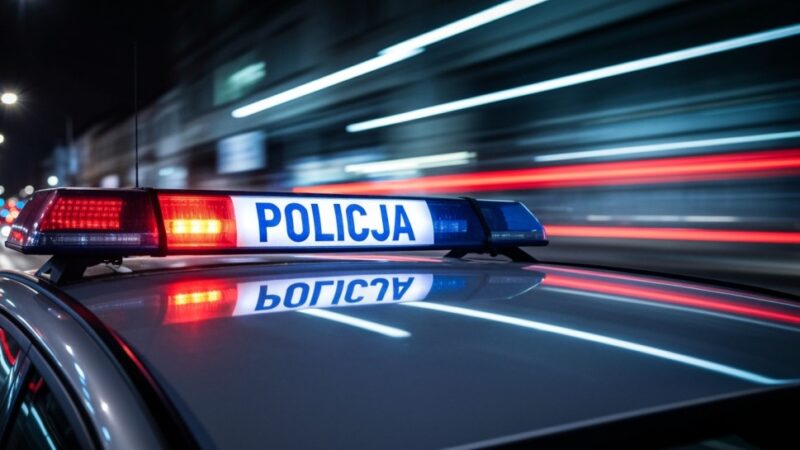 20-latek w tarapatach po szaleńczej jeździe i wymyślonej kradzieży samochodu
