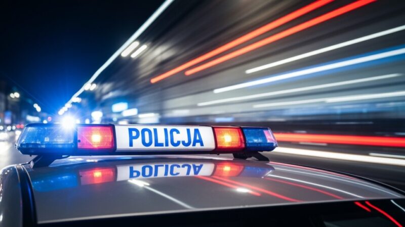 56-latek pędził 114 km/h w Połomi – stracił prawo jazdy na trzy miesiące!