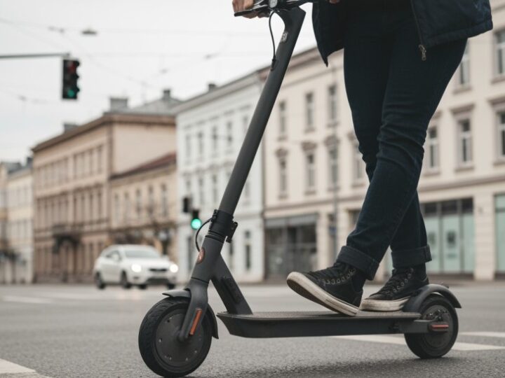 Pijana na hulajnodze: Radlińska policja zatrzymała nietrzeźwą kierującą w nocy