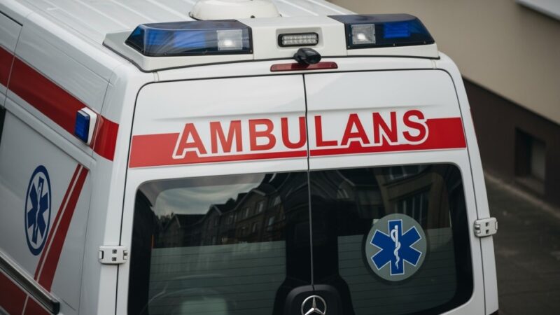 Śmigłowiec LPR lądował w Rydułtowach, ratując kobietę w kryzysie zdrowotnym