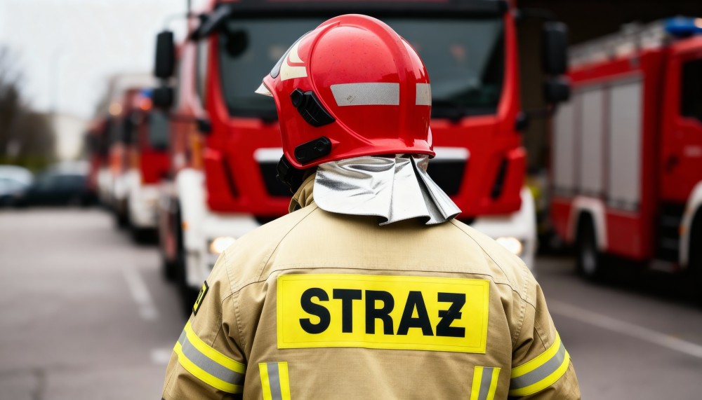 Strażacy ochotnicy z Wodzisławia doskonalą techniki zaopatrzenia wodnego na rzece Odrze