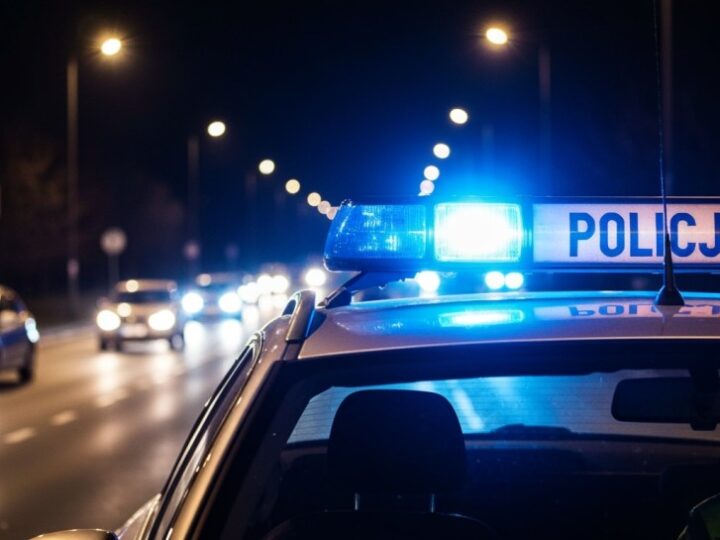 Niedzielny poranek z mandatem: Kierowca pędził 135 km/h w terenie zabudowanym