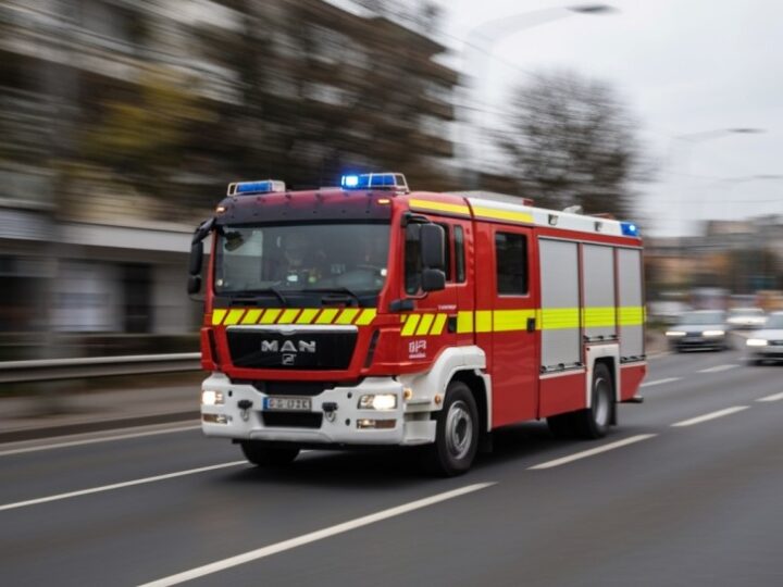 Pożar mercedesa w Wodzisławiu: kierowca bez ubezpieczenia OC