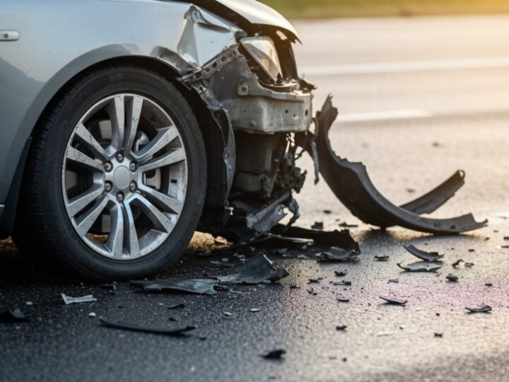 Kierowca zasłabł za kierownicą w Radlinie: tragiczny wypadek z ofiarą śmiertelną