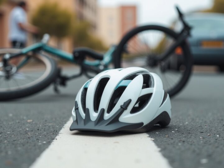 Pijany rowerzysta w szpitalu po nocnej jeździe