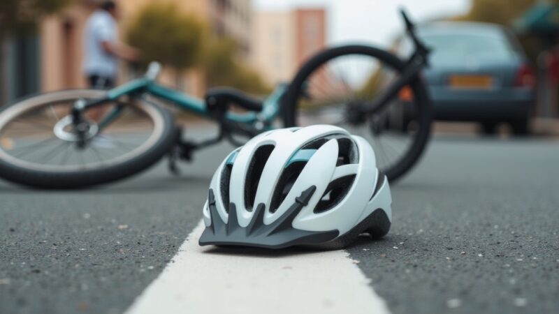 Pijany rowerzysta w szpitalu po nocnej jeździe