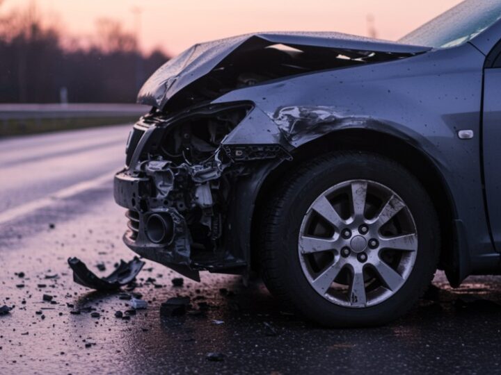 Kierowca busa zignorował pierwszeństwo, powodując kolizję z osobówką