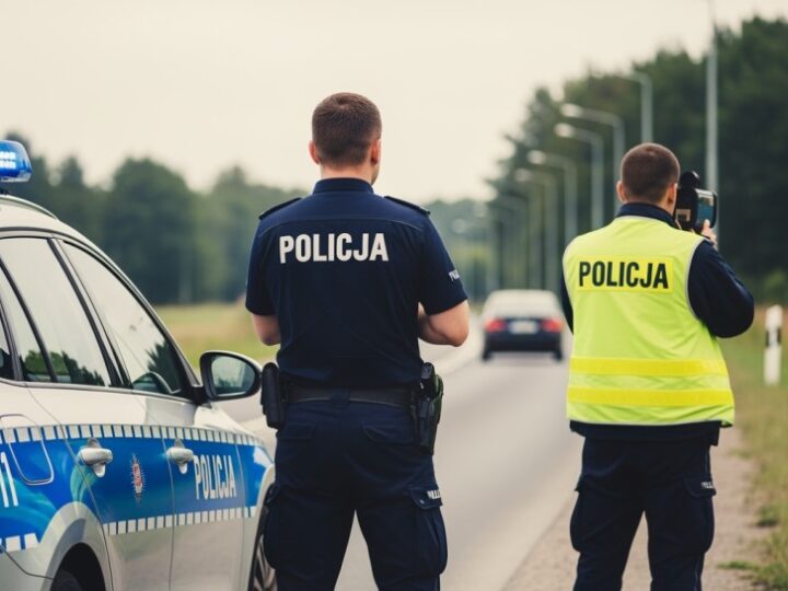 Zamrożone szyby i niebezpieczeństwo na drodze: Policja ratuje sytuację w Wodzisławiu