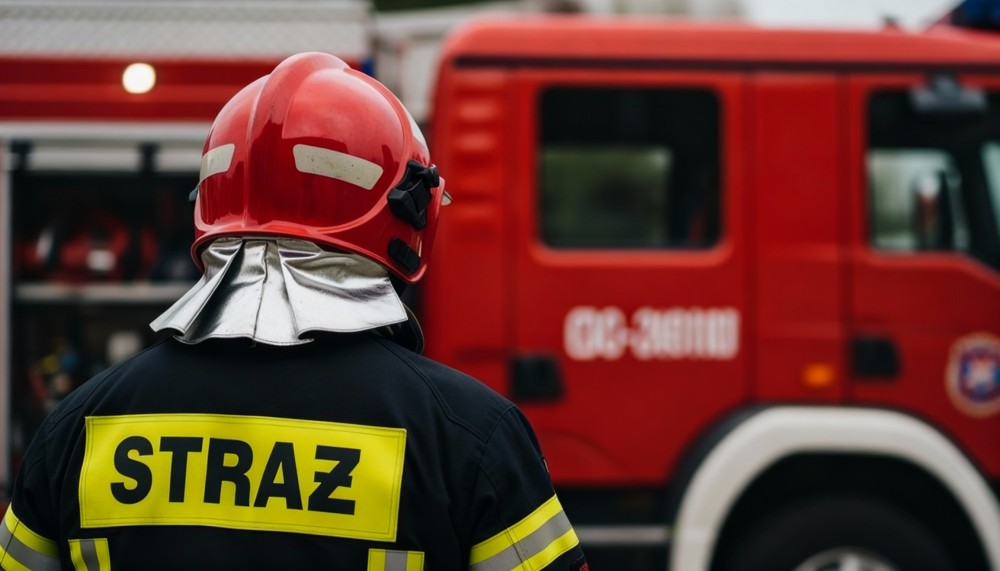 Ekstremalne wyzwania: Strażacy w akcji podczas ćwiczeń ratownictwa wysokościowego w Wodzisławiu