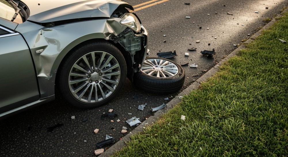 Wypadek na Pszowskiej: Młody kierowca bez pierwszeństwa krzyżuje losy motocyklisty