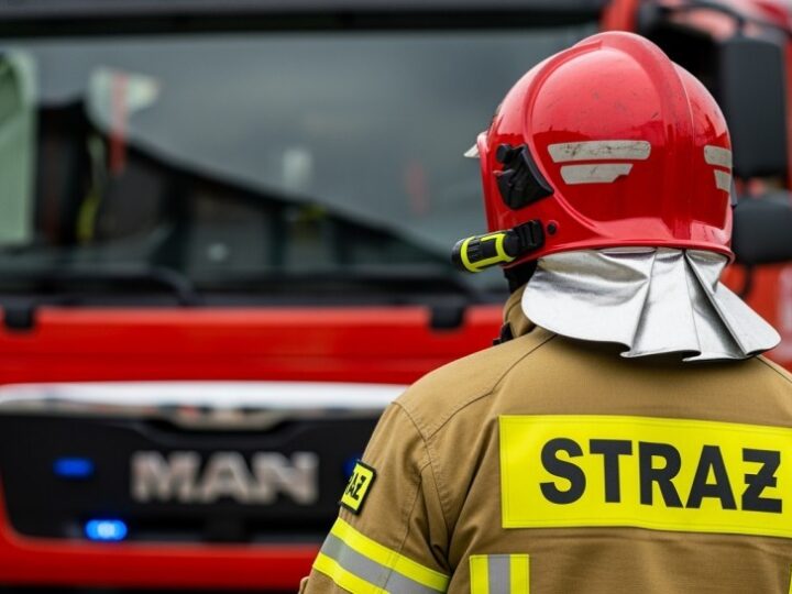 Akcja gaśnicza w Pszowie: Zabezpieczenie rejonu Rydułtowy w gotowości