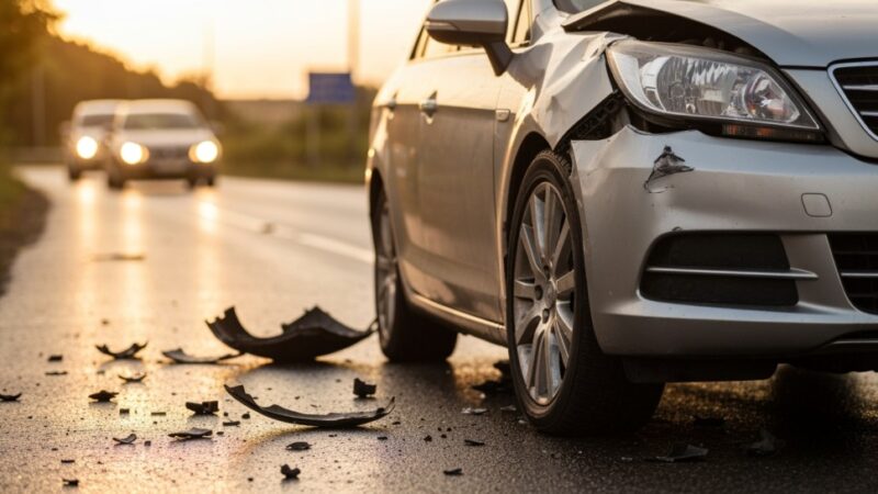 Tragiczny wypadek w Gogołowej: jedna osoba w ciężkim stanie po zderzeniu trzech aut