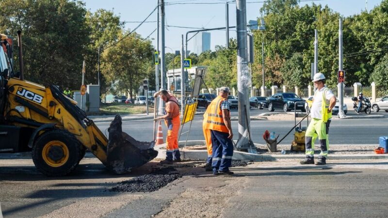 Remont ul. bocznej Strażackiej wkrótce dobiegnie końca