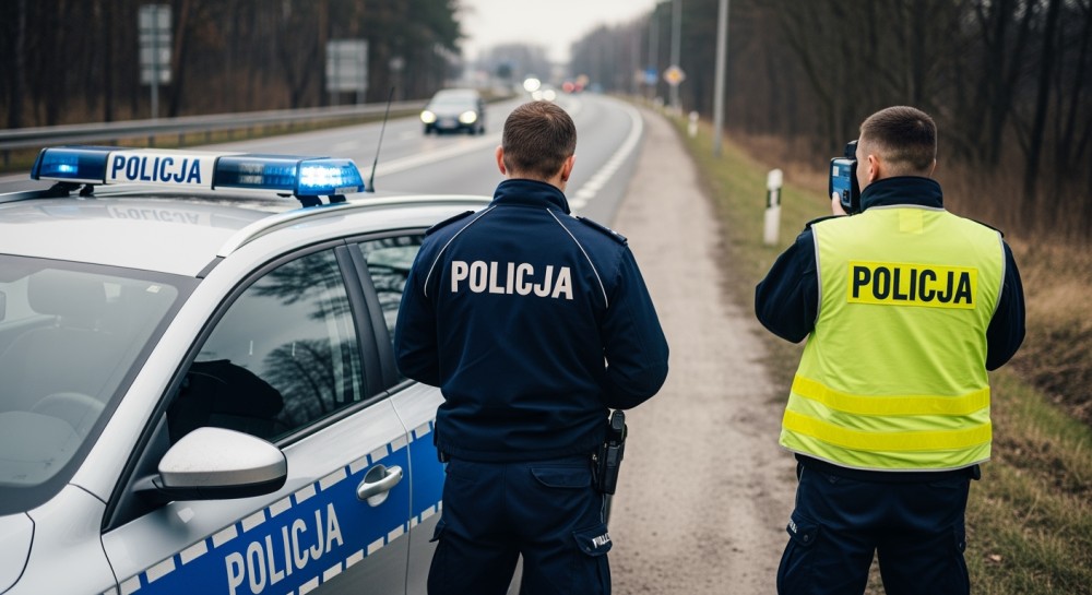Narkotykowy kierowca spowodował kolizję na parkingu w Radlinie