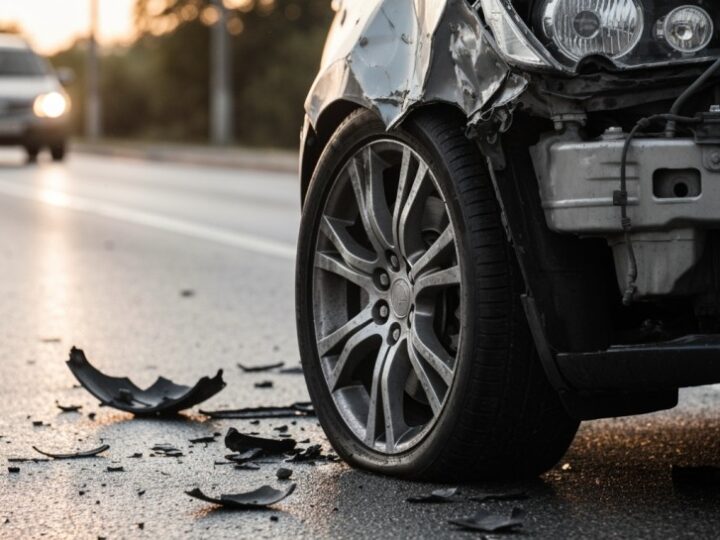 Zasypiając za kierownicą: groźny wypadek na A1 wstrząsnął kierowcami