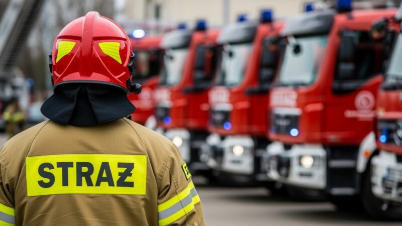 Gorzyce OSP na uroczystości podsumowania programu „Bezpieczny Strażak 2026”
