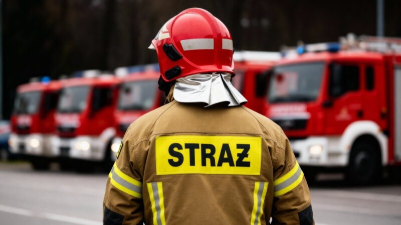 Bezpieczni w akcji: Ćwiczenia pożarnicze w Hydro z udziałem strażaków