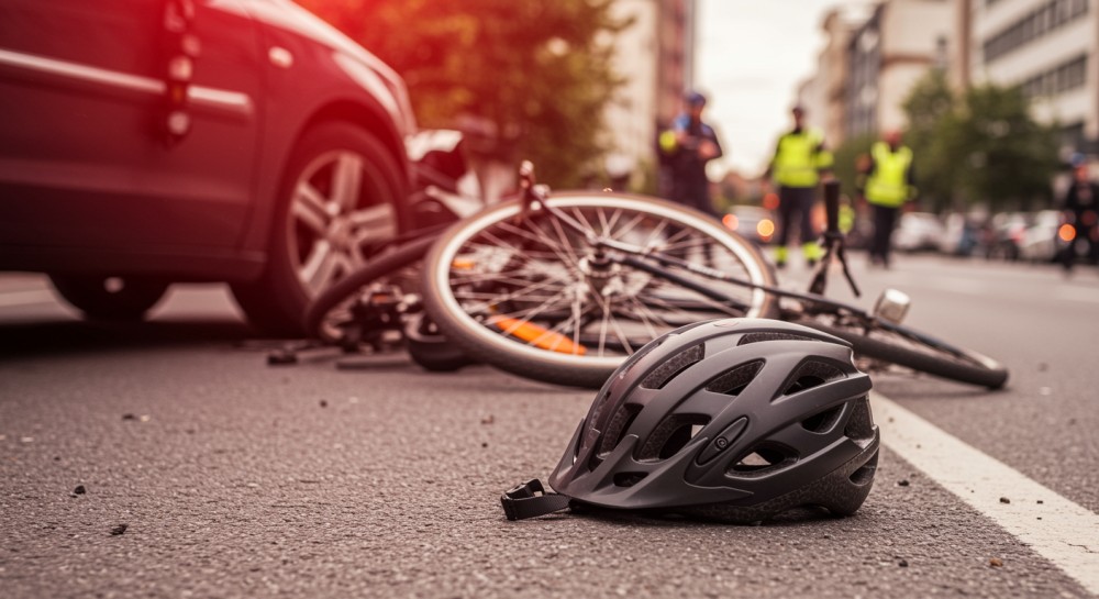 Rowerzysta zderzył się z sygnalizatorem na Jastrzębskiej, zielone światło na ulicy wypadło!