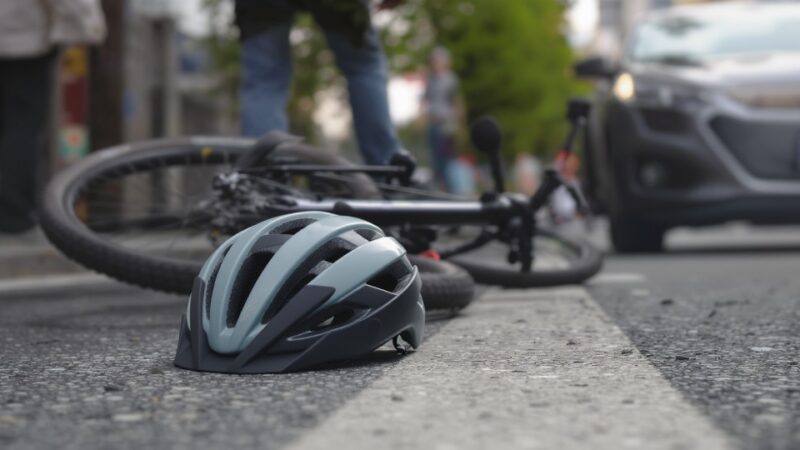 Wypadek rowerowy w Wodzisławiu: 13-latek w szpitalu po zderzeniu z samochodem
